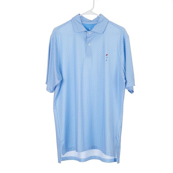 Fairway & Green Blue Men's Golf Polo Size Medium - Picture 1 of 6